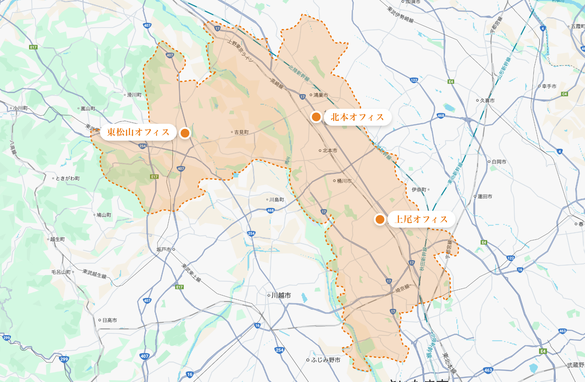県央エリア店